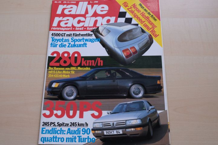 Deckblatt Rallye Racing (25/1989)